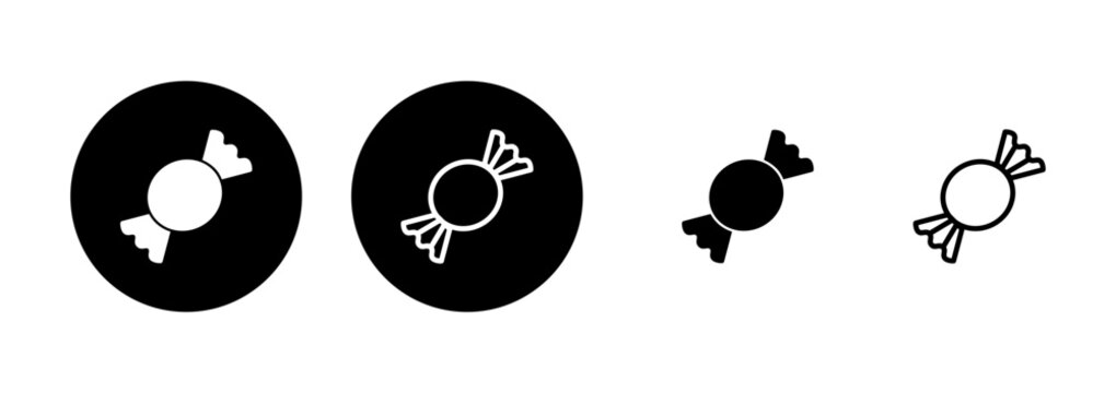 Candy icon logo design. candy sign and symbol.