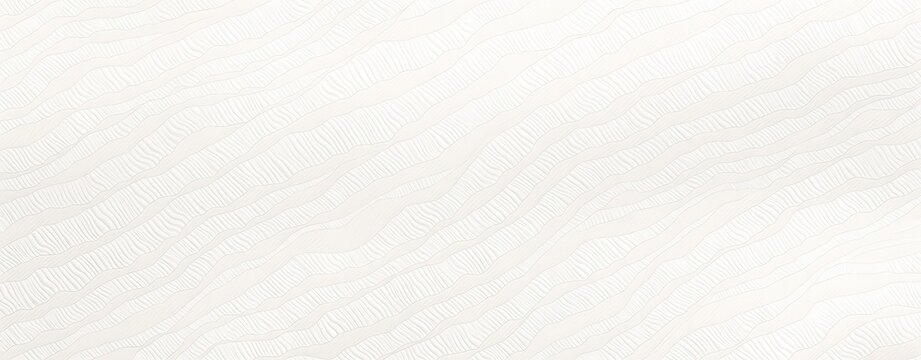 Soft Textile Like Abstract Light Grey Diagonal Strokes On White Wavy Bands Subtle Three Dimensional Depth