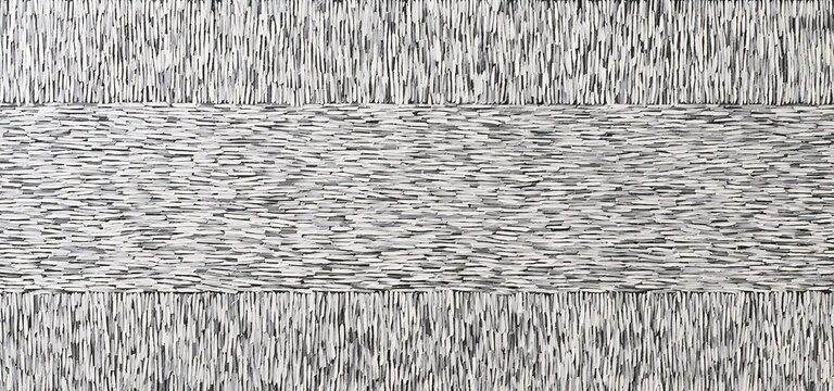 Tiny Vertical Segments Grayscale Pattern Parallel Horizontal Rows Variations Orientation Tone Rich Textured Field