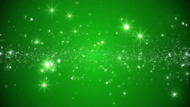 Sparkling golden light particles floating gracefully in a continuous motion sequence creating a magical and festive cinematic atmosphere for projects