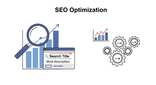 SEO optimization and search engine ranking.