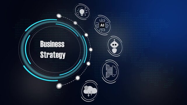 Business Strategy Planning and Growth Roadmap Presentation Template.