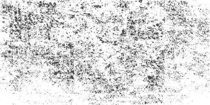 Abstract Black and White Grunge Texture with Cracked Dot Noise Overlay and Retro Plastisol Style T Shirt Illustration Vector.