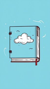 Dreamy Book Illustration.