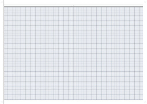 Blank Cornell Note-taking Template on White Background  