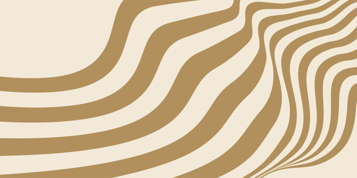 Colorful psychedelic hallucinogen background. Retro groovy style vector pattern with wavy lines, distorted liquid swirl texture, and funky modern design.