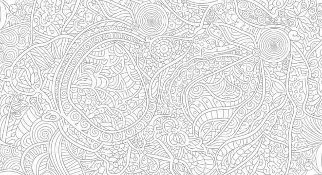 Gray abstract background with swirling patterns.