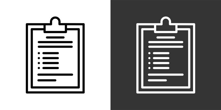Script Black And White Multiple Style Icon Set Collection Pack Vector Illustration 