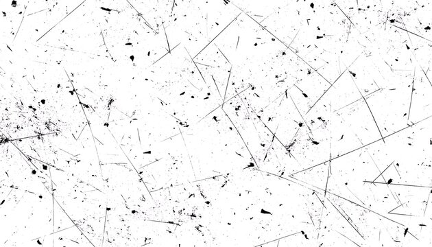 A white background with scattered black lines and specks (1)
