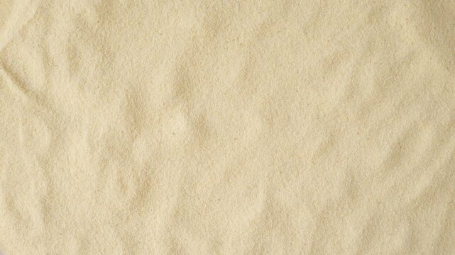 The semolina is turning slowly