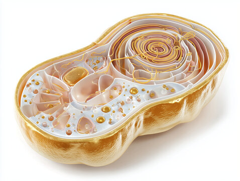 Human pancreatic acinar anatomy illustration showing 3D cellular cluster architecture with acinar cells central duct surrounding cellular detail and pancreatic exocrine organization in warm amber gold