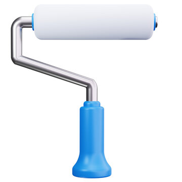 Paint Roller 3D Illustrations