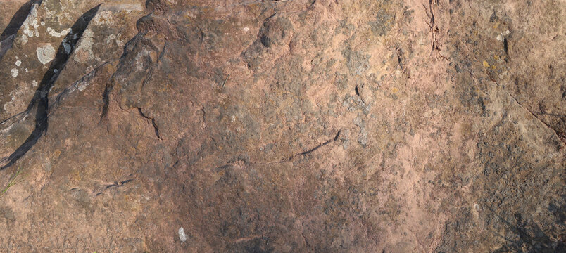 Rock and stone texture brown material background pattern. High resolution seamless rock diffuse texture. textured concrete. Abstract brown rock background. Close-up mountain texture seamless pattern