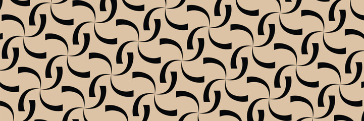 Fototapeta premium Seamless abstract geometric pattern. Vector Illustration.