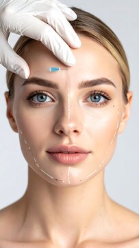 Face injection procedure.
