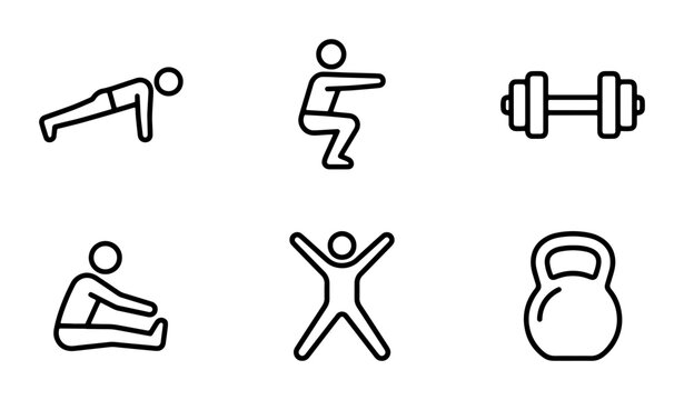 Xercise Pictograms Exercise Pictograms Images – Browse 112,780 Stock Photos, Vectors, and ...
