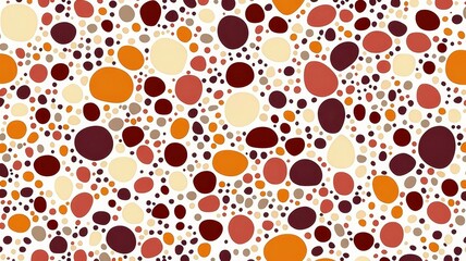 Fototapeta premium Abstract background featuring random colorful circles pattern design for decorative wallpaper and modern graphic texture concepts.