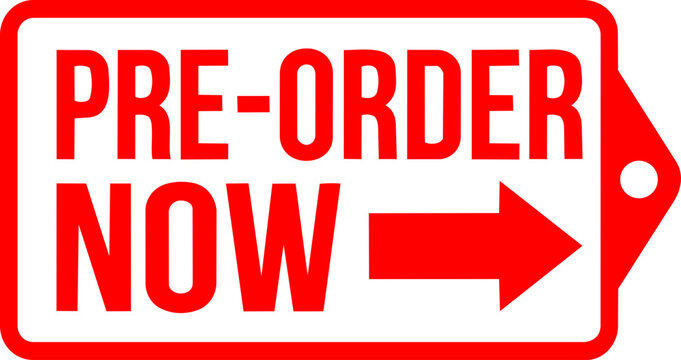 Pre Order Sign