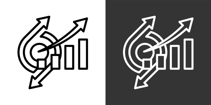 Agile Methodology Black And White Multiple Style Icon Set Collection Pack Vector Illustration 
