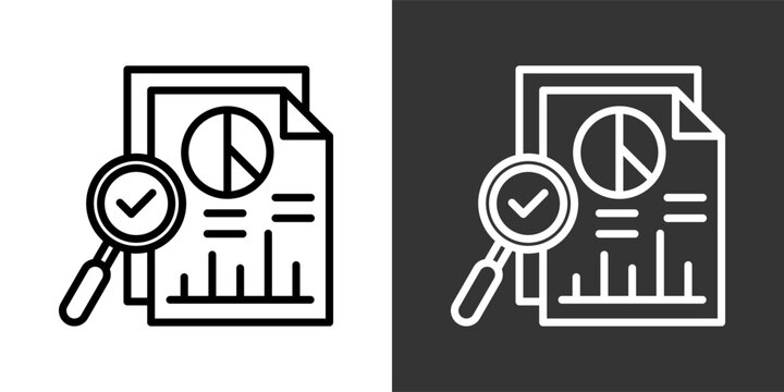 Prediction Black And White Multiple Style Icon Set Collection Pack Vector Illustration 