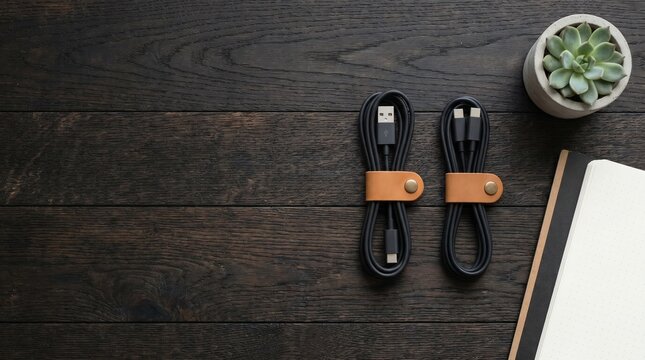 Essential stock asset for desk organization hacks, productivity tips, modern workspaces, and everyday carry (EDC) styles.