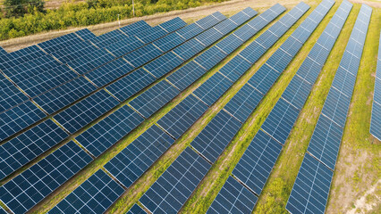 Sustainable solar farm providing zero emission power