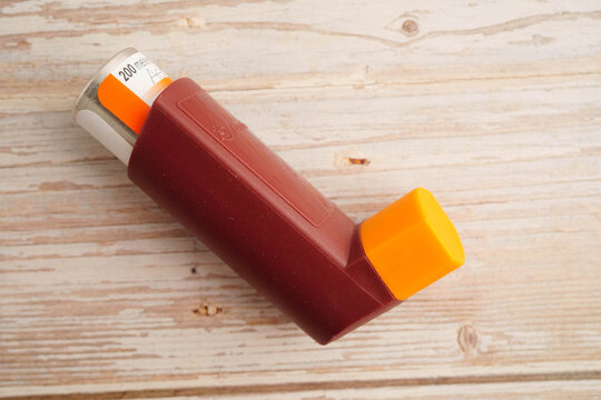 Bangkok, Thailand May 4, 2026 Asthma and chronic obstructive pulmonary disease COPD, metered dose inhaler MDI.
