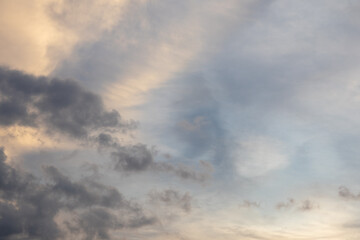 Fototapeta premium Dramatic Clouds at Sunset