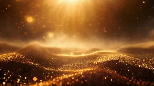 Drifting cosmic dust shimmering motes multi layered zero gravity haze ambient light glow serene
