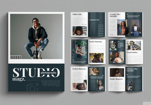 Photography Studio Magazine Template