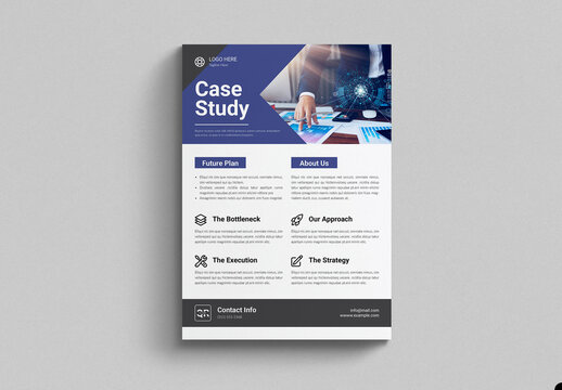 Case Study Flyer Template