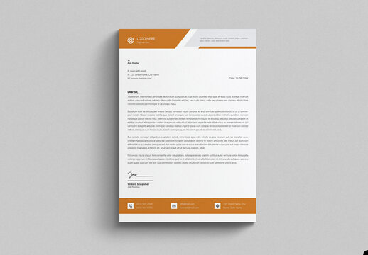 Letterhead Design Template