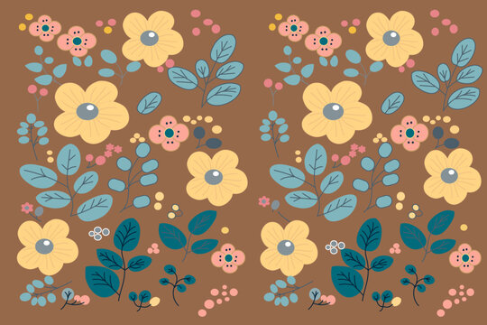 seamless pattern with teddy bears