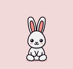 Fototapeta premium Rabbit icon