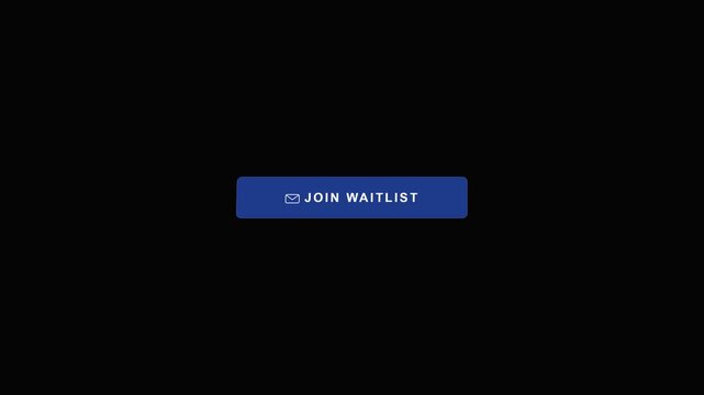 Interactive out of stock button to join waitlist animation. 4K Video