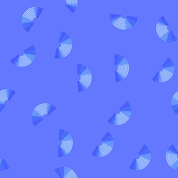 seamless pattern amplitude wireless signal wave cartoon. phase interference, attenuation reflection, refraction diffraction amplitude wireless signal wave sign vector