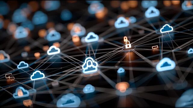 Social media fo city and Smart digital Innovation city with connection network reciprocity over the cityscape. of future smart wireless city and social media networking systems that connects business