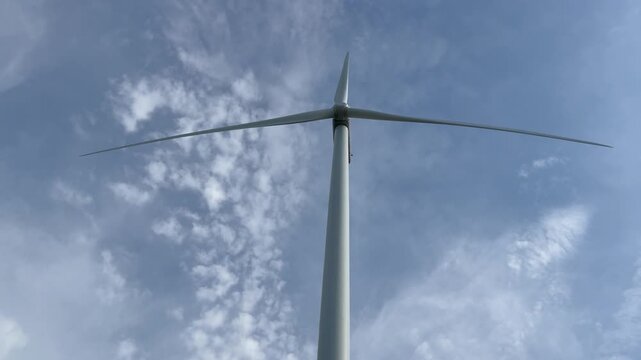 Eolienne en marche