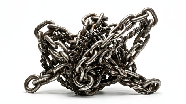 rusty chains