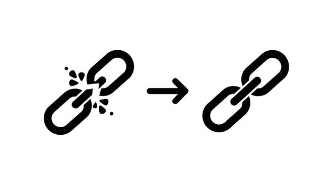 Breaking free from constraints concept.