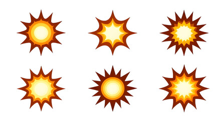starburst, comicburst, explosion, burst, comicstyle, impact, boom, popart, speechbubble, action, dynamic, cartoon, effect, symbol, vector, illustration, isolated © zpixel