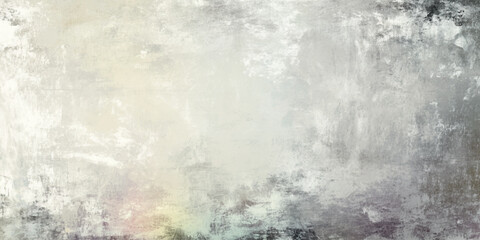Fototapeta premium Old cement concrete wall texture background. vintage grunge distressed plaster backdrop and gray and white weathered wall design.