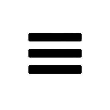 Identically Equal Symbol | mathematical notation educational concept