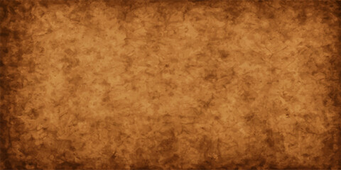 Obraz premium A blank antique parchment background with a stained and worn grunge old paper texture, perfect for a vintage retro design