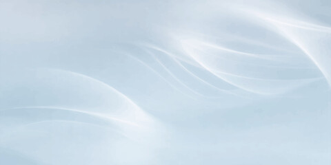 Abstract blue winter ice background with snowy waves, cold sky clouds and frosty clean water texture © Mustarin