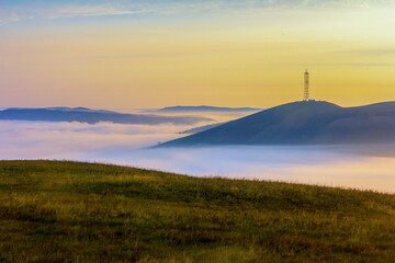 Obraz premium Karamurun-tau is a picturesque mountain range of the Orenburg region.