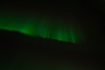 Fototapeta premium aurora borealis in the sky