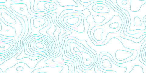 Minimalist abstract topographic contour lines, flowing organic curves, monochrome line art, clean seamless pattern, modern map-inspired design, white background. © Pixel Art Studio