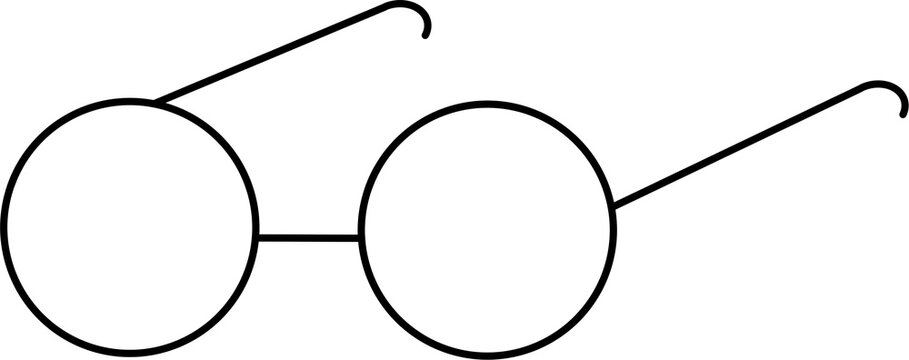 Reading Glasses Illustration