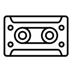 Obraz premium Tape Drive Icon